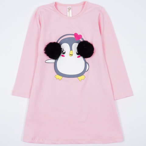 Girls' Penguin' Tunic / Dress (9m-4y) - Clothes4Kids