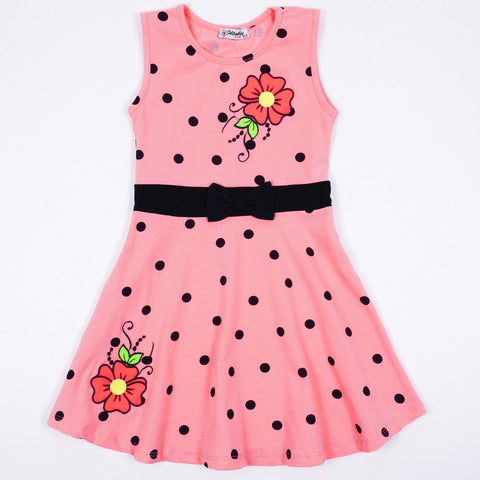 Girls' Flower' Summer Dress *Last size-146(10-11y)* - Clothes4Kids